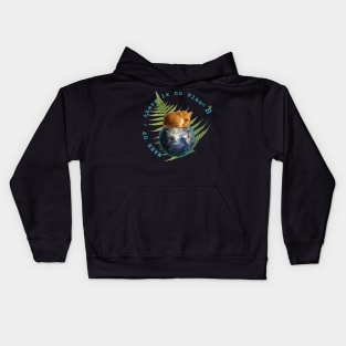 Wake Up No Planet B Kids Hoodie